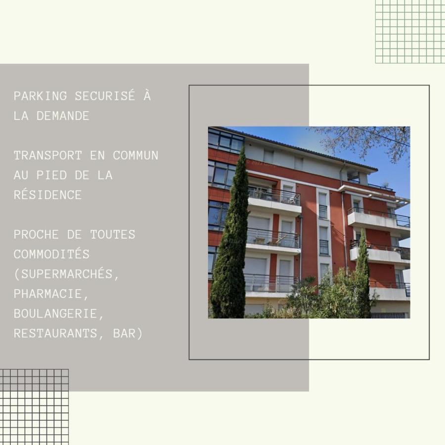 Bel Appartement Contemporain Proche Des Commodites Тулуза Экстерьер фото